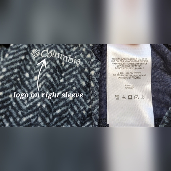 𝅺Columbia 1/4 zip fleece - Picture 4 of 6
